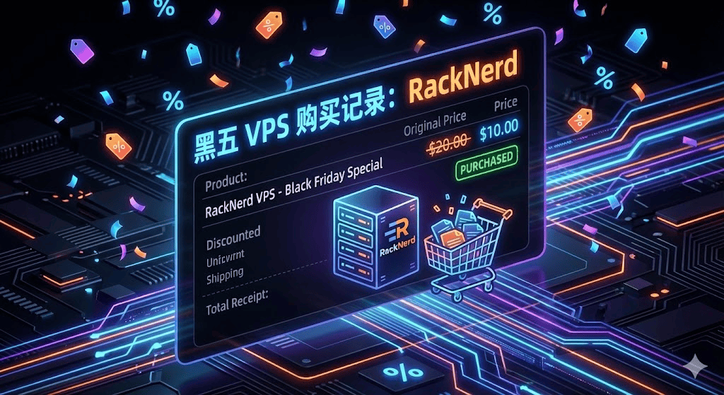 黑五 VPS 购买记录：RackNerd